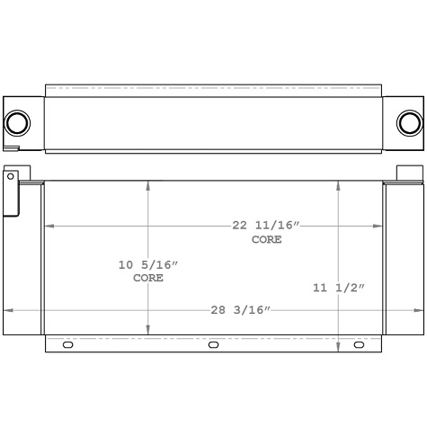 Elgin Pelican Street Sweeper Oil Cooler - 270424