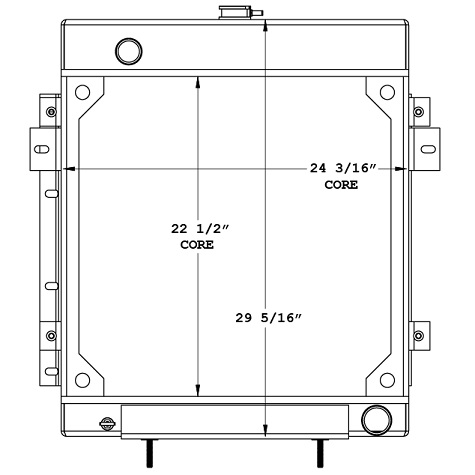 Gradall Radiator - 450565