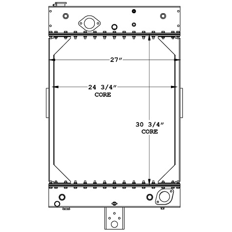 Kalmar-Ottawa Terminal Truck Radiator - 450760