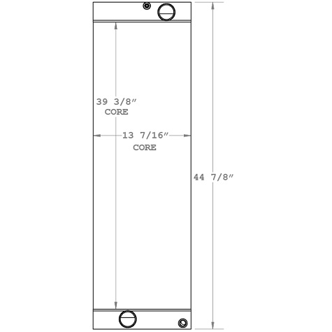 JCB Wheel Loader Radiator - 450852