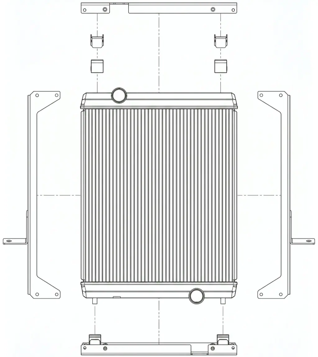 Heavy-Duty Truck Radiator: The Isolator | Active Radiator